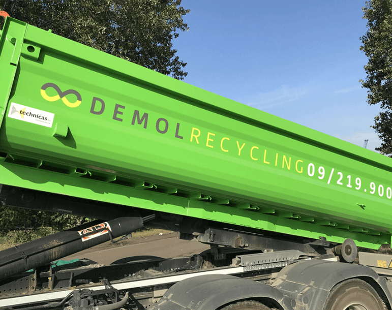 Containerverhuur Demol Recycling - afvalcontainer - regio Gent